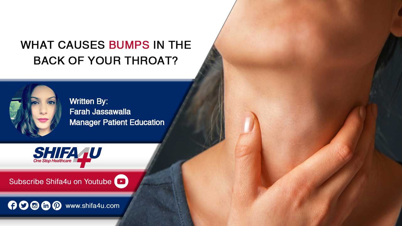 normal throat bumps